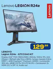 Lenovo - Legion R24e - 67CCGACAIT