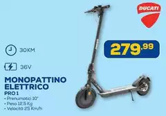 Ducati - Monopattino Elettrico Pro 1