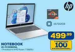 HP - Notebook 15-FC0080NL