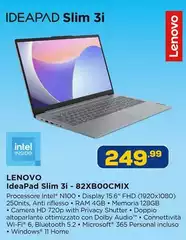Lenovo - Ideapad Slim 3i 82XB00CMIX