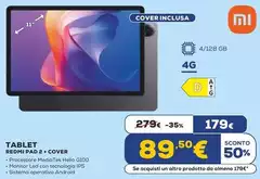 Xiaomi - Tablet Redmi Pad 2 + Cover 