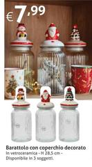 Barattolo Con Coperchio Decorato