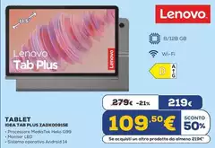 Lenovo - Tablet Idea Tab Plus ZADX0091SE
