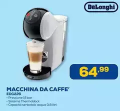 De Longhi - Macchina Da Caffe' EDG226 De Longhi - Macchina Da Caffe' EDG226