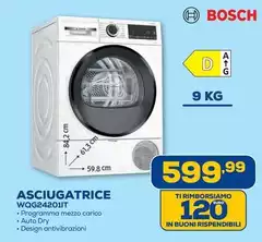 Bosch - Asciugatrice WQG242011T