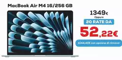 Apple - Macbook Air M4 16/256 GB