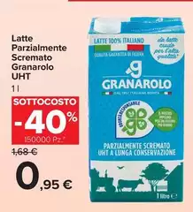 Granarolo - Latte Parzialmente Scremato  UHT