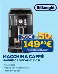 De Longhi - Macchina Caffè Magnifica S Ecam21.110.b
