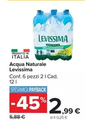 Levissima - Acqua Naturale
