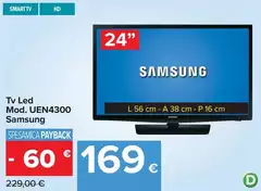 Samsung - Tv Led Mod. UEN4300