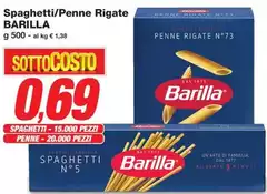 Barilla - Spaghetti/Penne Rigate