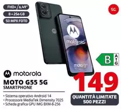 Motorola - Moto G55 5G Smartphone 