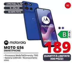 Motorola - Moto G56 Smartphone 