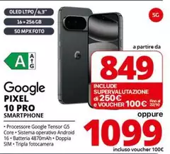 Google - Pixel 10 Pro Smartphone 