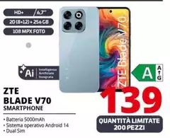 ZTE - Blade V70 Smartphone 