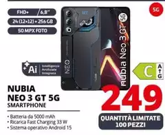 ZTE - Nubia Neo 3 GT 5G Smartphone