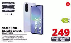 Samsung - Galaxy A36 5G Smartphone 