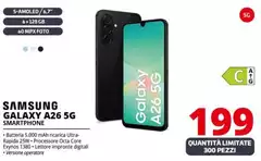 Samsung - Galaxy A26 5G Smartphone 
