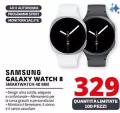 Samsung - Galaxy Watch 8 Smartwatch 40 Mm