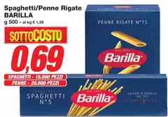 Barilla - Spaghetti/Penne Rigate
