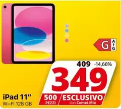Apple - iPad 11" Wi-Fi 128 GB