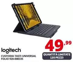 Logitech - Custodia Tasti Universal Folio 920-008335