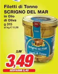Oliva - Filetti Di Tonno Scrigno Del Mar