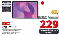 Lenovo - Idea Tab 12SE Tablet