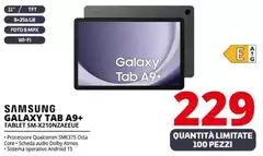 Samsung - Galaxy Tab A9+ Tablet SM-X210NZAEEUE