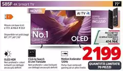 Samsung - S85F 4K Smart Tv 77"