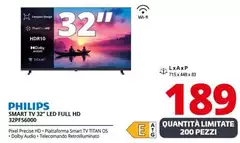 Philips - Smart Tv 32" Led Full Hd 32PFS6000