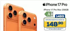 Max - Iphone 17 Pro 17 Pro  256GB