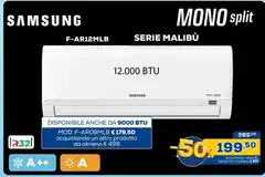 Samsung - Mono Split Serie Malibu