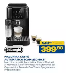 De Longhi - Macchina Caffè Automatica Ecam 220.60.B