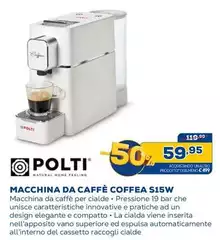 Polti - Macchina Da Caffè Coffea S15W