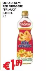 Sagra - Olio Di Semi Per Friggere "Frimax"