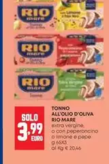 Rio Mare - Tonno All'olio D'oliva