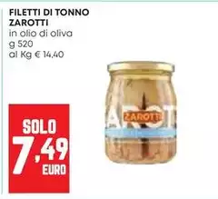 Zarotti - Filetti Di Tonno