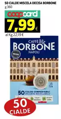 Caffe borbone - 50 Cialde Miscela Decisa