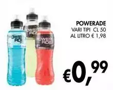 Powerade - Vari Tipi