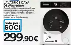 Daya - Lavatrice  DSW1014618A