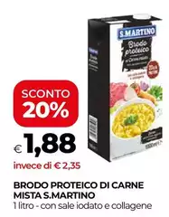 San Martino - Brodo Proteico Di Carne Mista