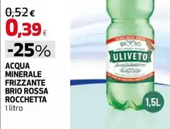 Rocchetta - Acqua Minerale Frizzante Brio Rossa