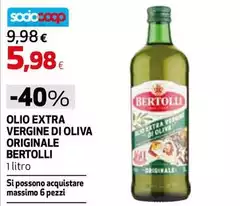Bertolli - Olio Extra Vergine Di Oliva Originale