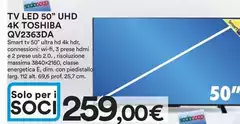 Toshiba - Tv Led 50" UHD QV2363DA