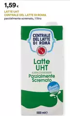 Centrale del latte di roma - Latte UHT Centrale Del Latte Di Roma
