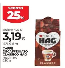 Hag - Caffè Decaffeinato Classico