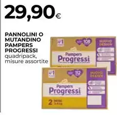 Pampers - Pannolini O Mutandino Progressi