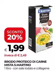 San Martino - Brodo Proteico Di Carne Mista