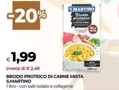 San Martino - Brodo Proteico Di Carne Mista